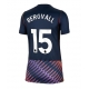 Tottenham Hotspur Lucas Bergvall #15 Replike Gostujuci Dres za Ženska 2026-27 Kratak Rukav